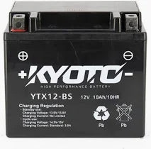 Batteria auto KYOTO Moto GTX12 BS EN AGM 12V 10Ah 150A